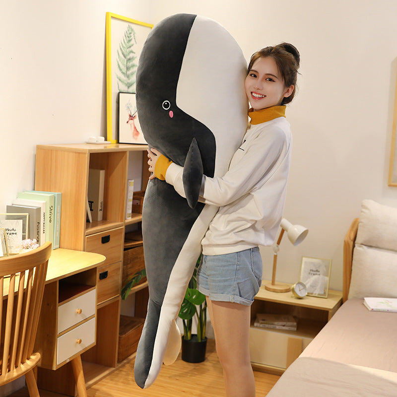 Plush Whale and Shark Doll Sleep Pillow Toy