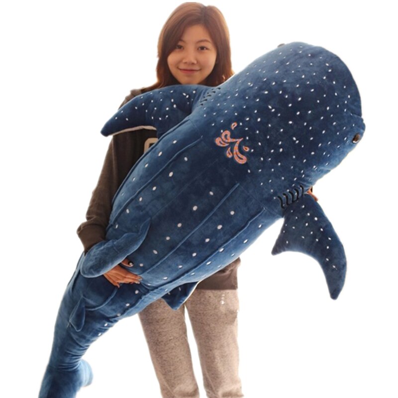 Cartoon Whale Plush Pillow