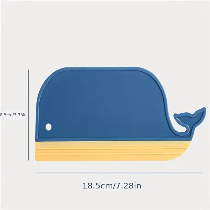 Whale Scraper for Bathroom Mirror and Countertop Cleaning
