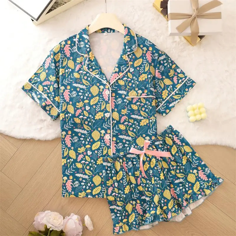 Women's Soft Shorts Pajama Set