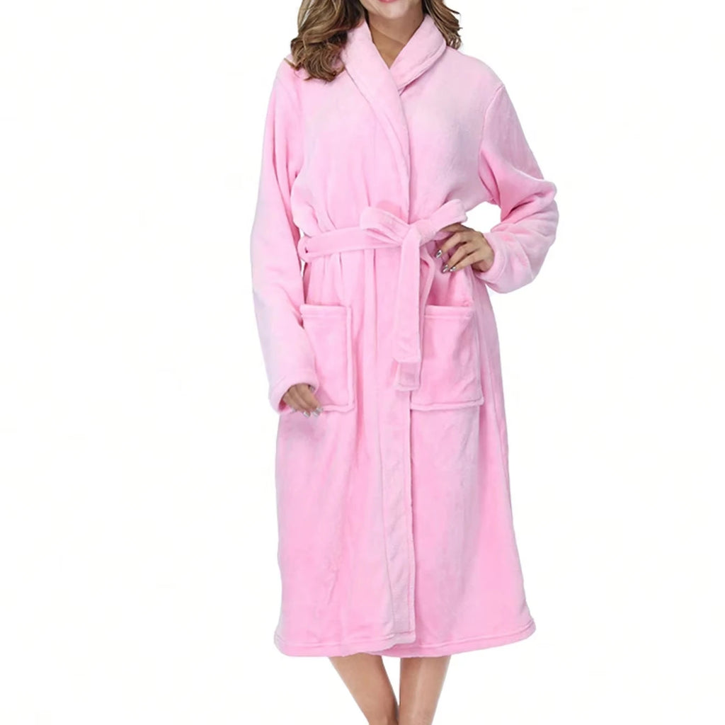 Women's Plush Fleece Robe