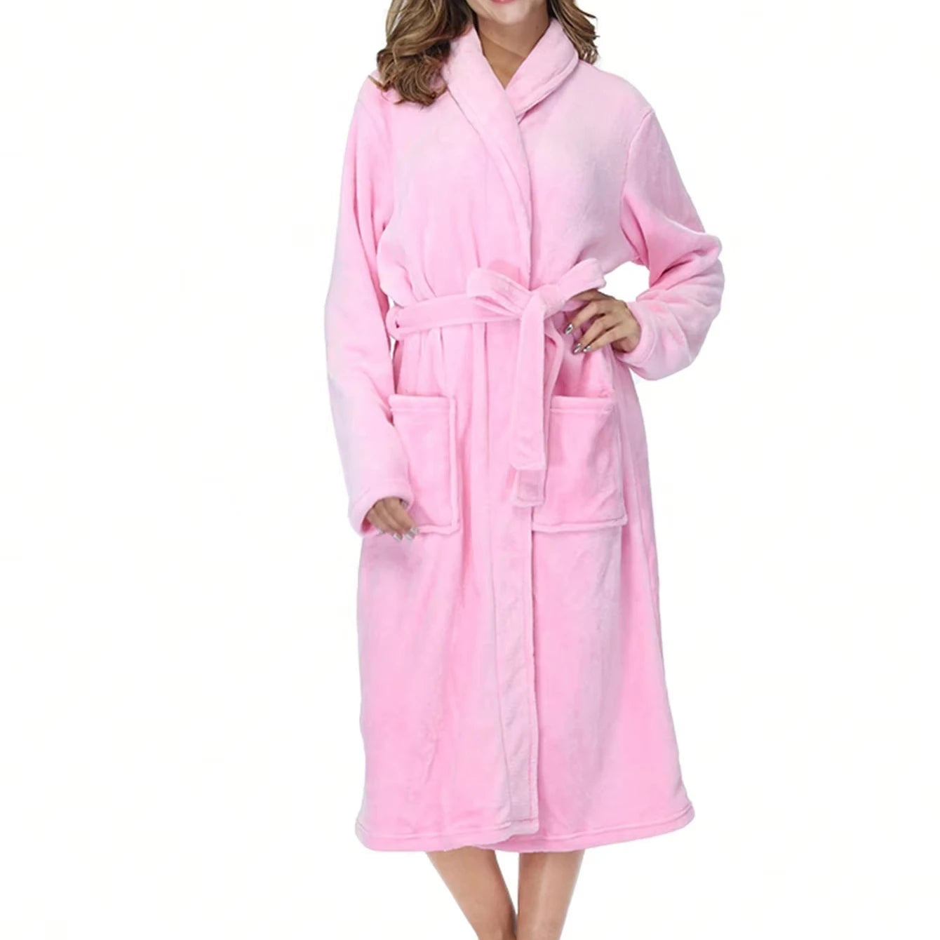 Women's Plush Fleece Robe