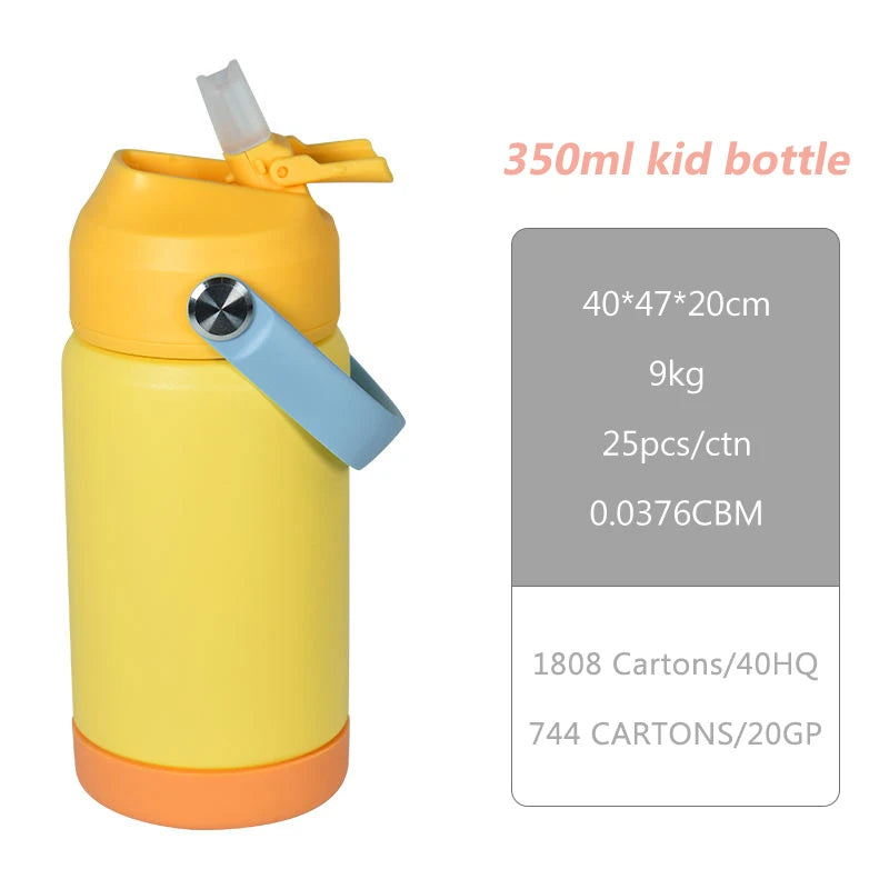 Water Bottle 12oz Stainless Steel Vacuum Insulated BPA Free Tumbler