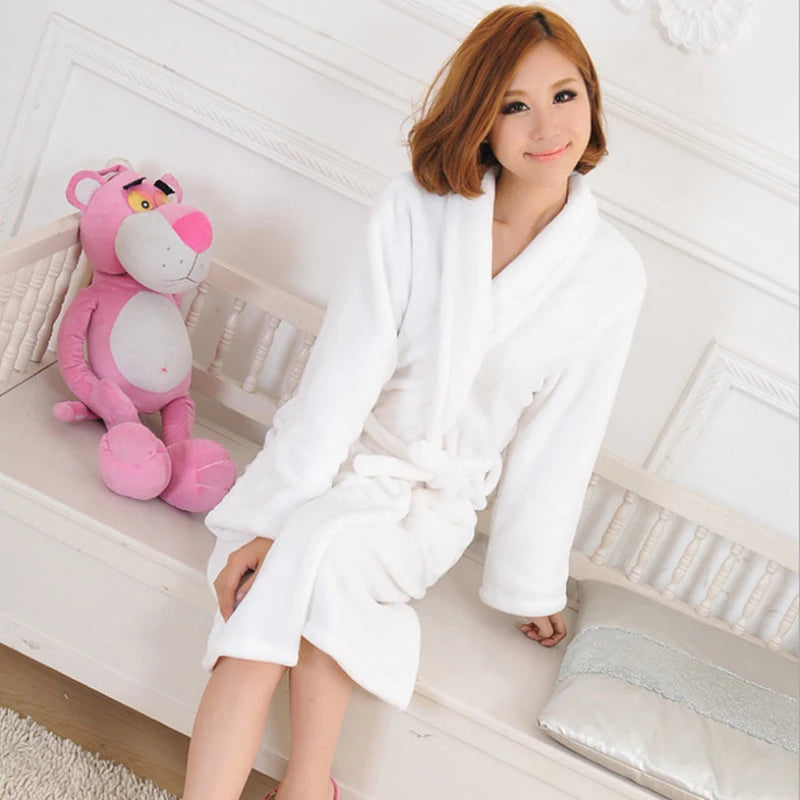 Lovers Flannel Bathrobes