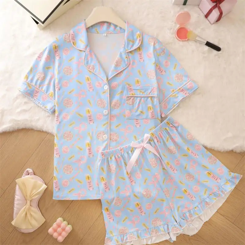 Women's Soft Shorts Pajama Set