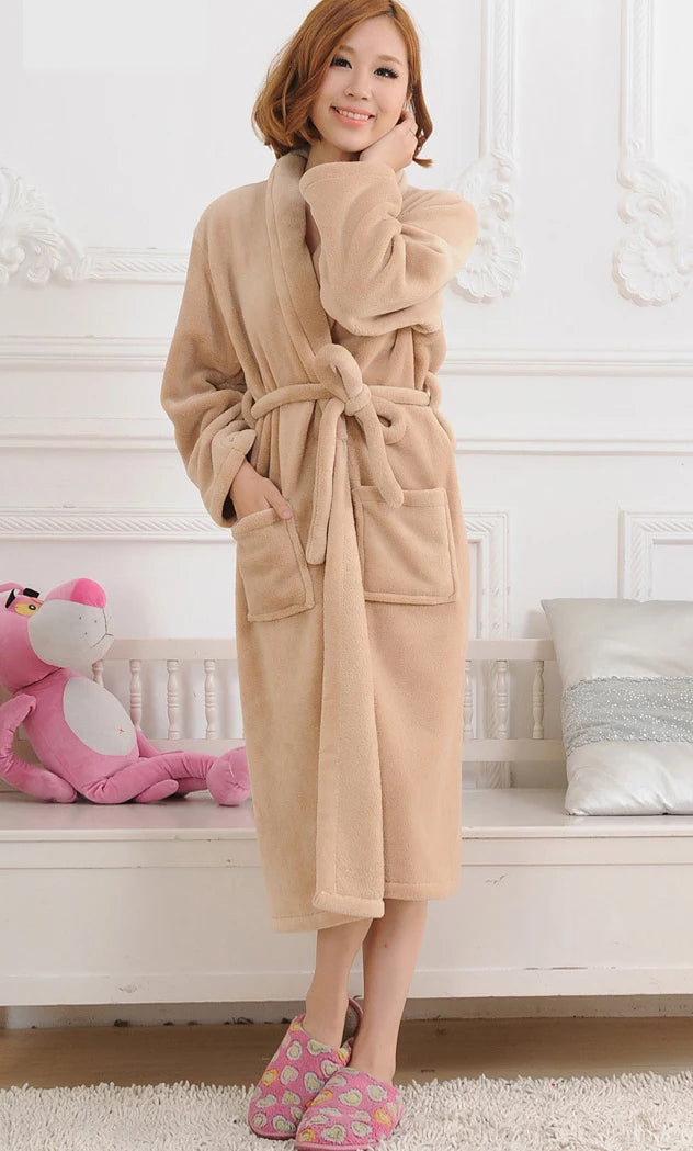 Lovers Flannel Bathrobes