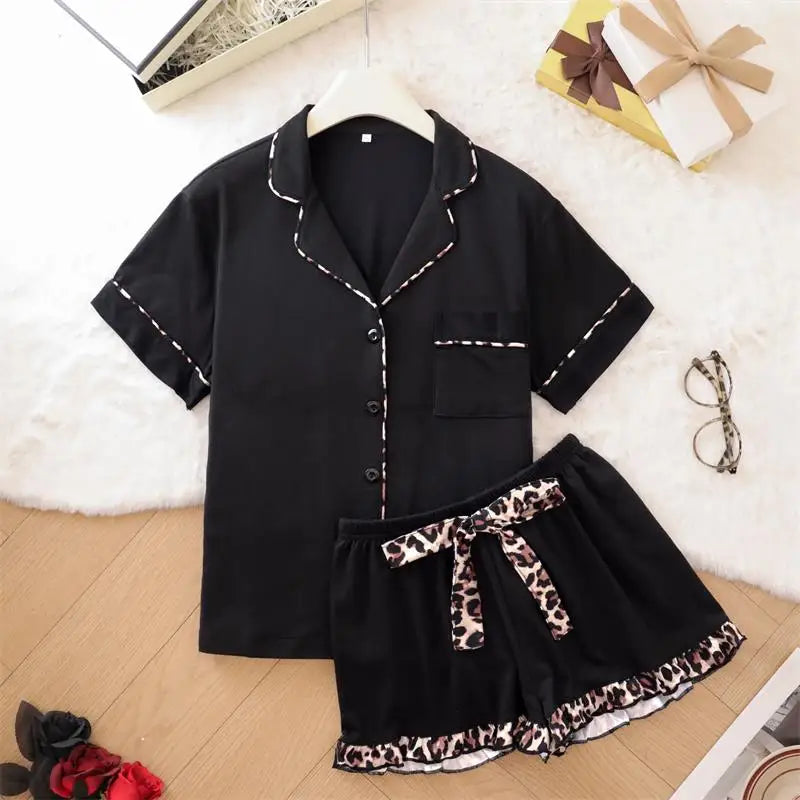 Women's Soft Shorts Pajama Set