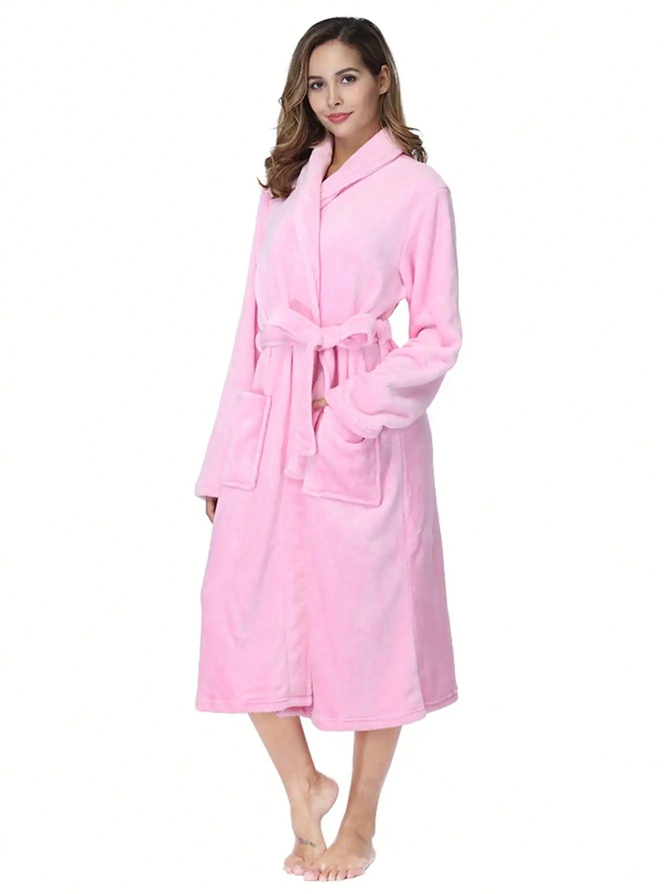 Women's Plush Fleece Robe