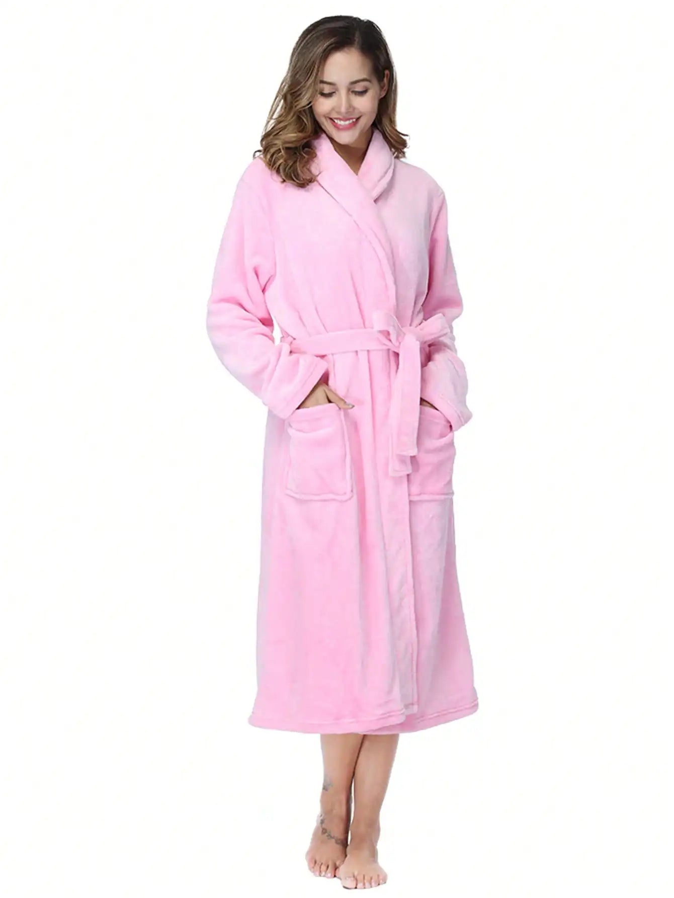 Women's Plush Fleece Robe