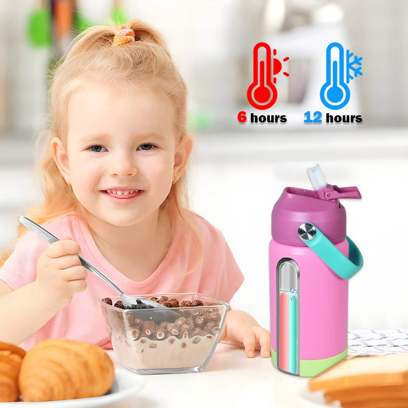 Water Bottle 12oz Stainless Steel Vacuum Insulated BPA Free Tumbler