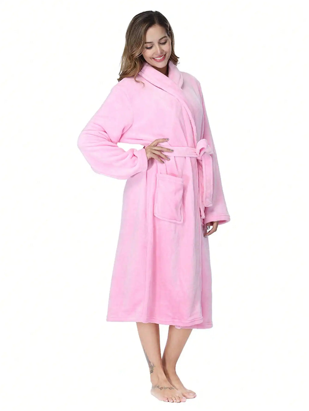 Women's Plush Fleece Robe