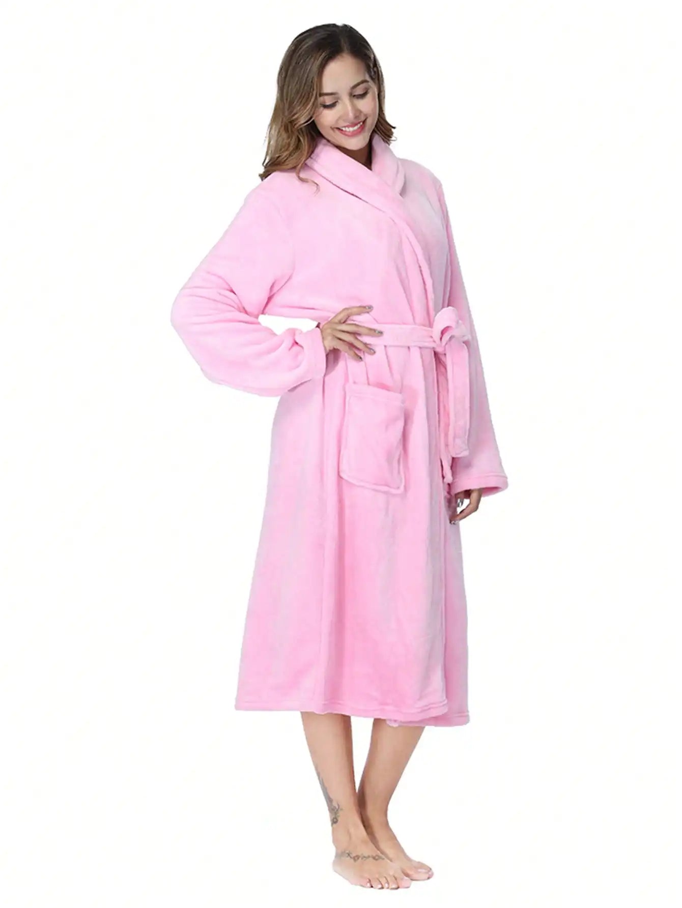 Women's Plush Fleece Robe