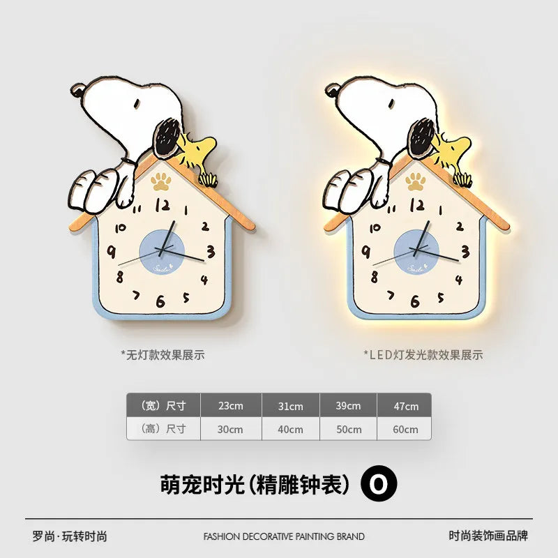 Snoopy Wall Clock