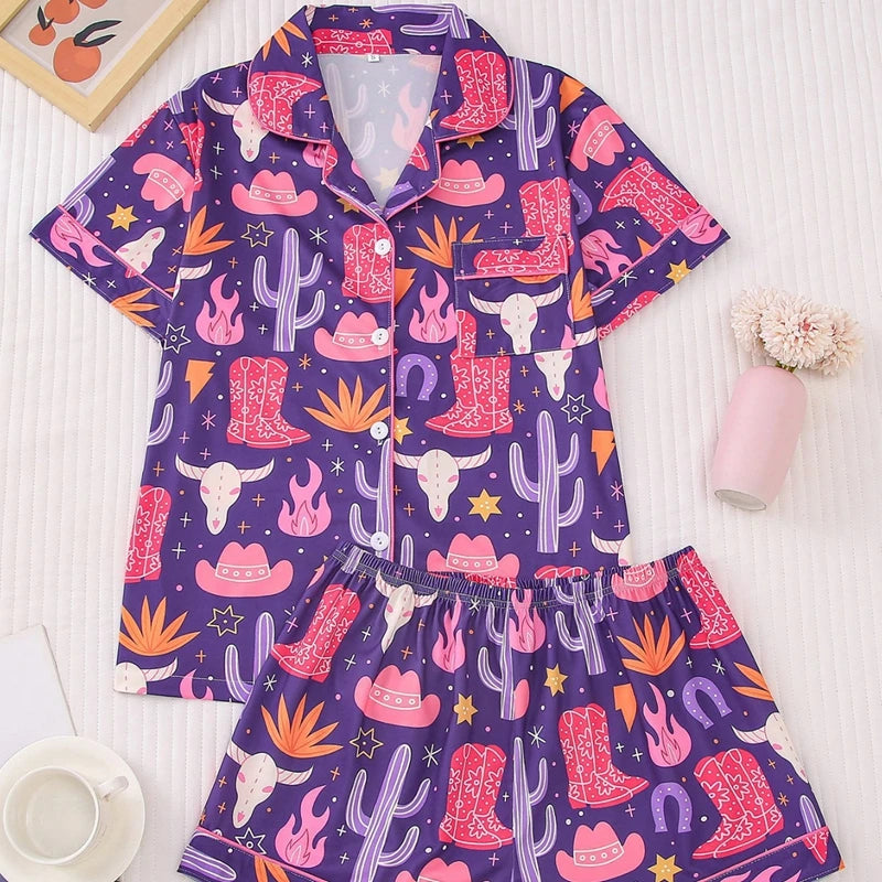 Texas Holdem’ Pajamas for the Wild Bronco Riding Mermaids out there.