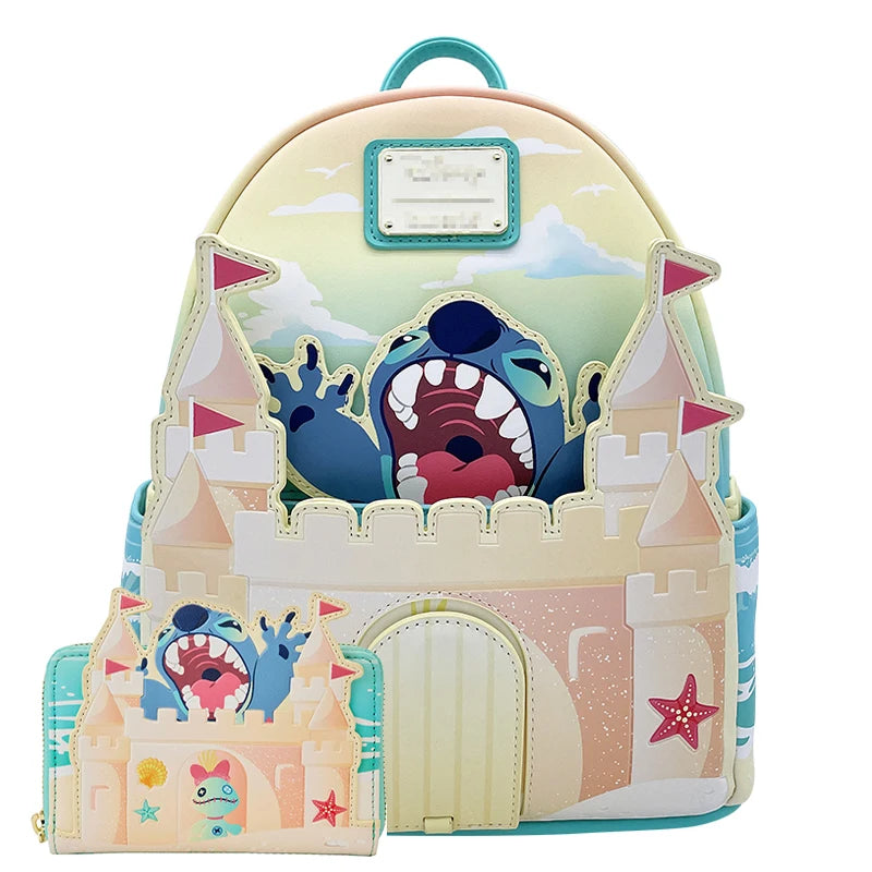 Lilo and Stitch Snow Cone Date Night mini backpack and wallet , Wallet “Loungefly” Bags and Wallets