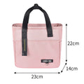 Fashionable Student Lunch Box Bag, Office Worker Lunch Box Handbag, Outdoor Insulation Bag, Fresh-keeping Ice Bag, Bento Bag