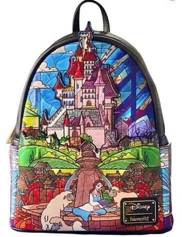 Loungefly backpacks, several varieties