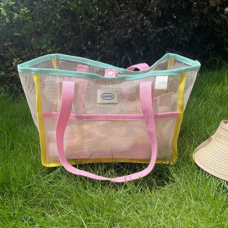 Mesh Beach Tote Bag