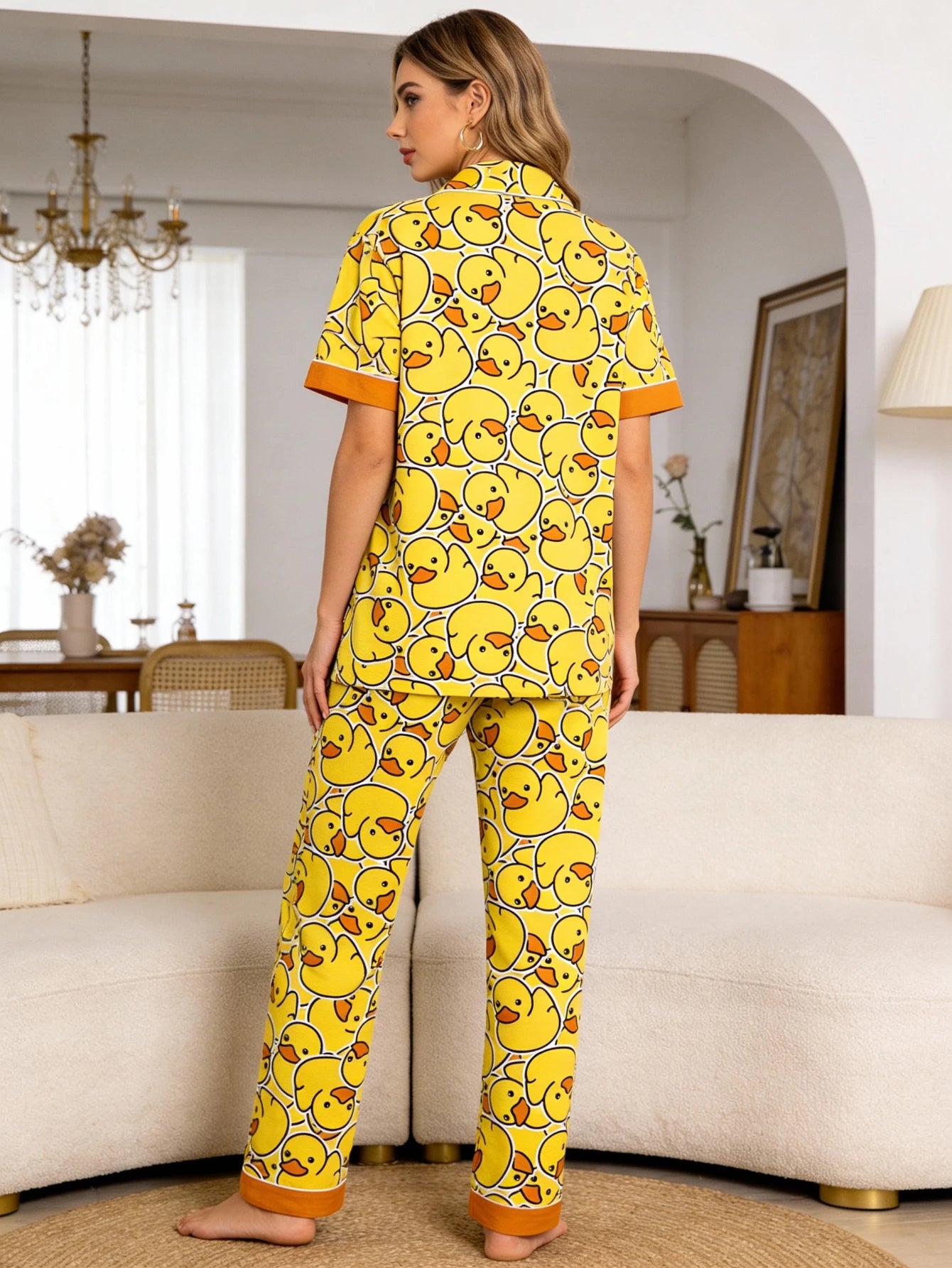 Duck, Duck, and more Ducks Pajama set