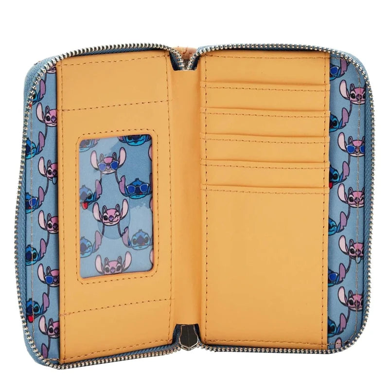 Lilo and Stitch Snow Cone Date Night mini backpack and wallet , Wallet “Loungefly” Bags and Wallets