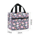 Cute Leakproof Lunch Bag Large Capacity Insulated Insulated Lunch Box Reusable Cute Animals Lunch Tote Students