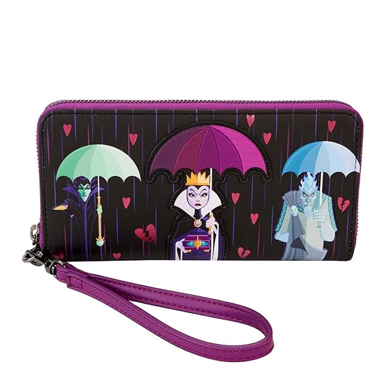 15 Styles Loungefly Marie Cat /Winnie /Belle / Eeyore / Woody/ Floral Flap Zip Around Mini Wallet