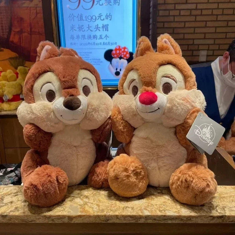 30cm Chip And Dale Dolls Chipmunks Plush Toy Stuffed Cute Anime Plushies Soft Hug Pillow Sleeping Brithday Christmas Gift