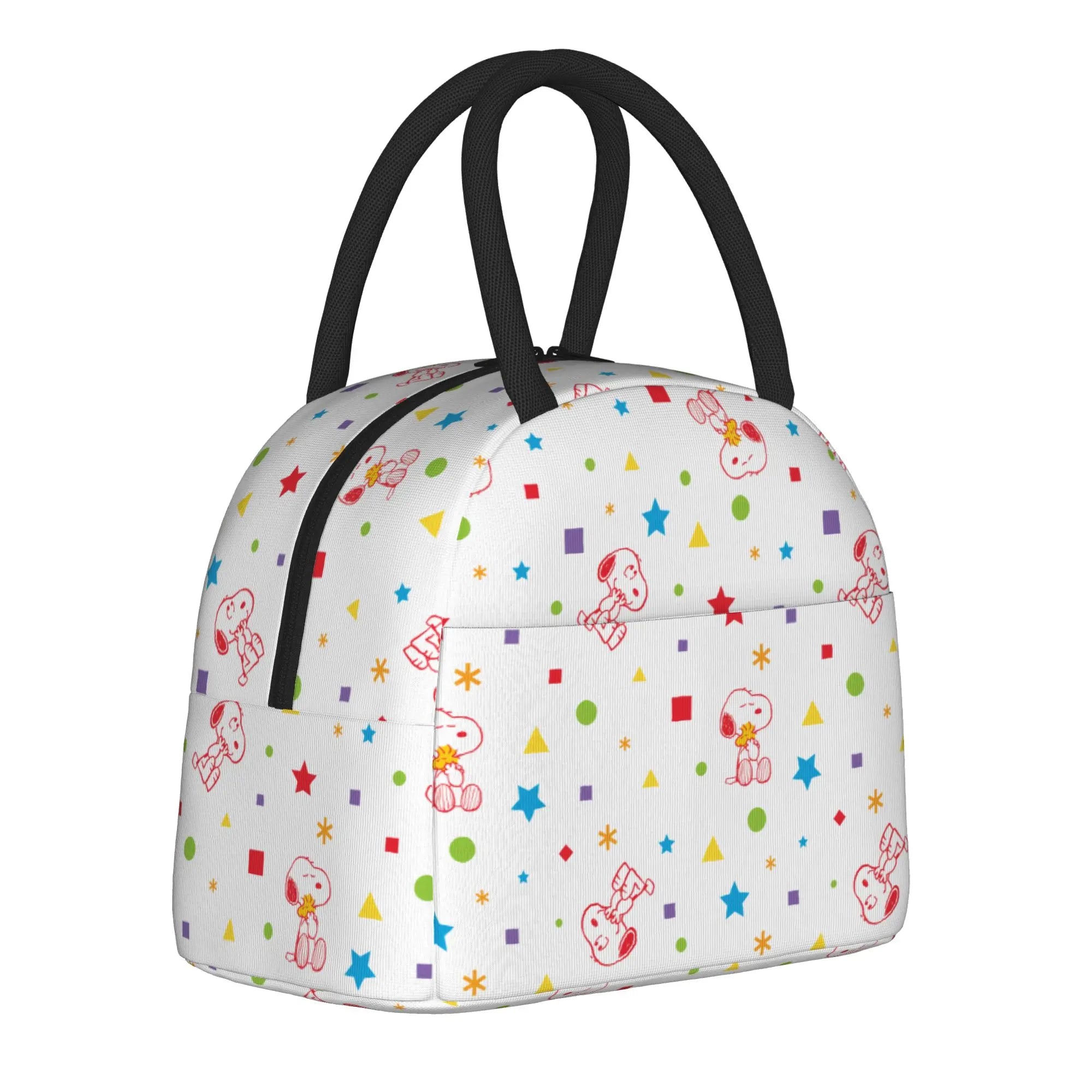 S-Dog-Snoopies Cartoon  Insulated Lunch Bag Cooler Bag Lunch Container  Leakproof Lunch Box Tote for Men Women Office  Picnic