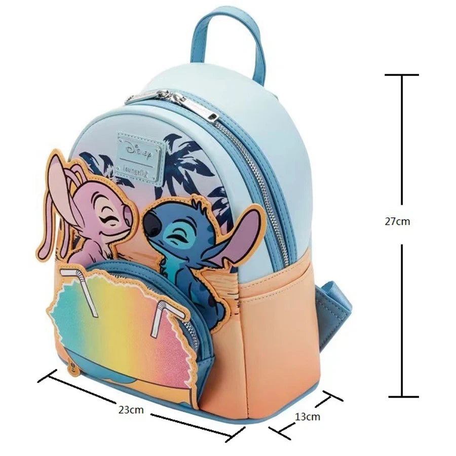 Lilo and Stitch Snow Cone Date Night mini backpack and wallet , Wallet “Loungefly” Bags and Wallets
