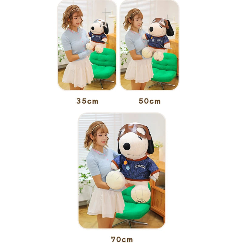 35-70cm Snoopy Plush Toys Large Cartoon Cute Plushie