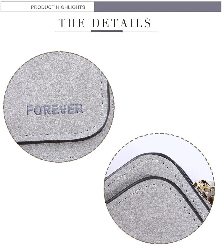 Bambi Long Zip Wallet Multi-Card Cute Cartoon Pattern Soft Texture Wallet for Women Large Capacity Kawaii Lady Clutch Bag