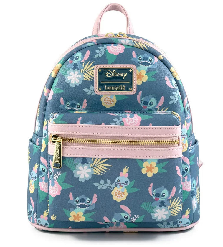 Lilo and Stitch Snow Cone Date Night mini backpack and wallet , Wallet “Loungefly” Bags and Wallets
