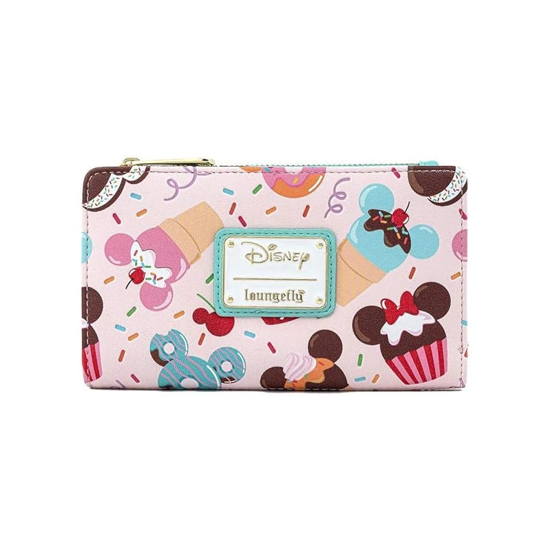 15 Styles Loungefly Marie Cat /Winnie /Belle / Eeyore / Woody/ Floral Flap Zip Around Mini Wallet