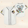 2026 Summer Hot Selling Fashionable Retro Mickey and Minnie Baseball Shirt