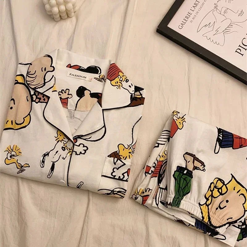 SnoopyPeanuts Cartoon Pajamas