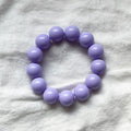 Cute Sweet Colorful Acrylic Big Bead Chunky Bracelet Fluorescent Hand Beaded Simple Stacking Bangles Jewelry Accessories