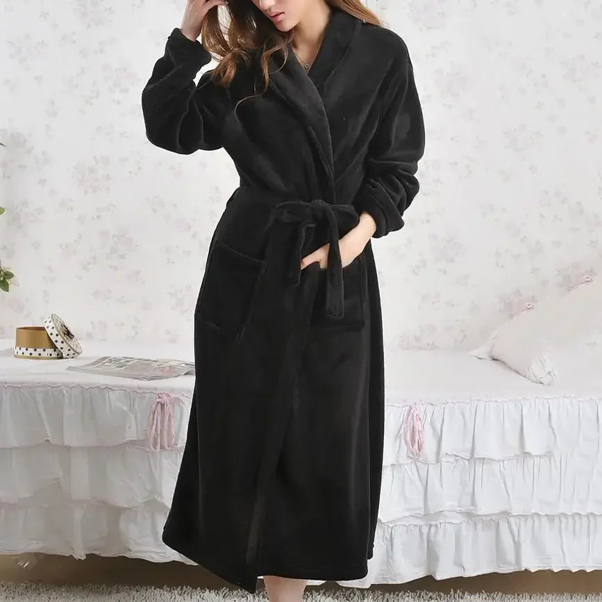 Fluffy, cozy robe of this mermaid’s dreams