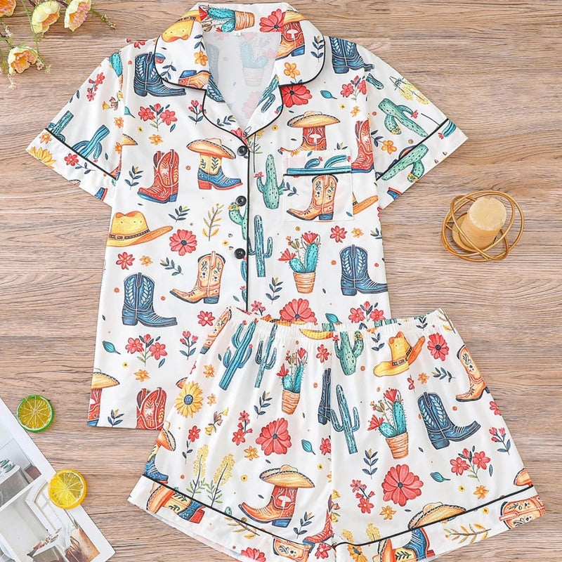 Texas Holdem’ Pajamas for the Wild Bronco Riding Mermaids out there.
