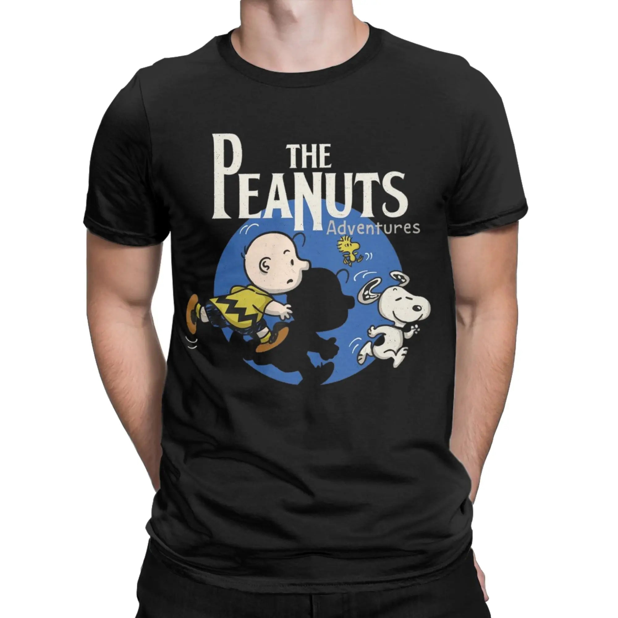 Print Snoopy Since 1958  T Shirt Cotton Short Sleeve  Round Neck