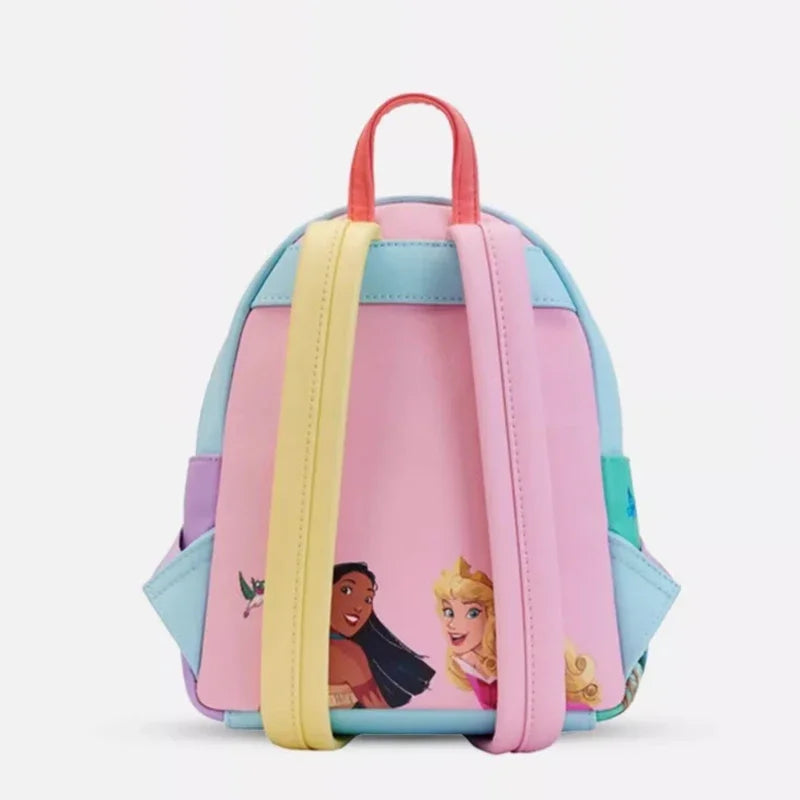 Loungefly Princess Series Manga Style Animated Collage Collection Mini Backpack