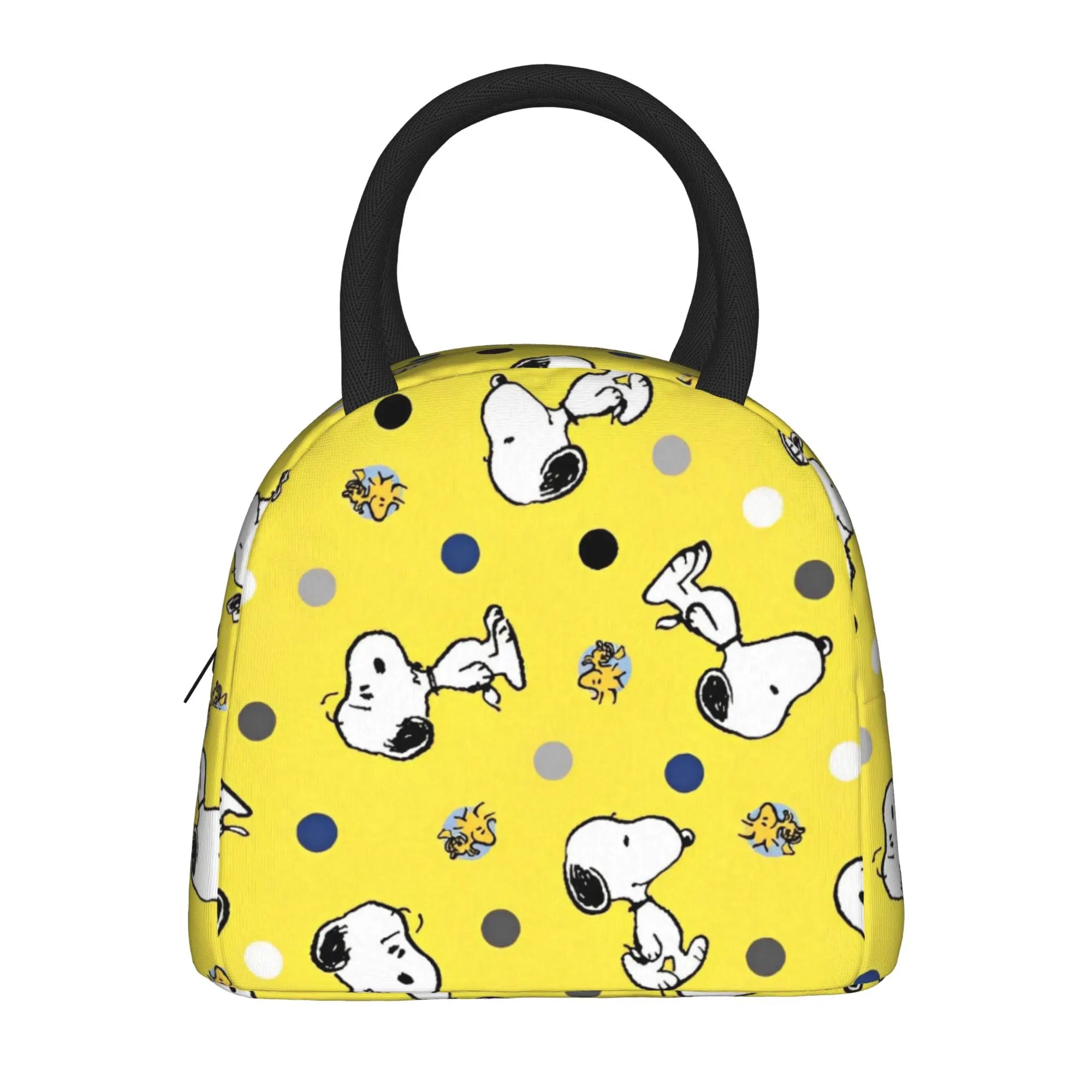 Snoopy Ice Cream Insulated Lunch Bag Cooler Bag Lunch Container Cartoon Leakproof Tote Lunch Box for Men Women Work  Picnic