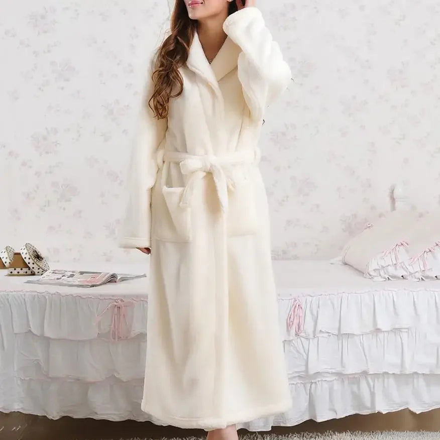 Fluffy, cozy robe of this mermaid’s dreams