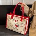 New Snoopy Cartoon Canvas Tote Bag