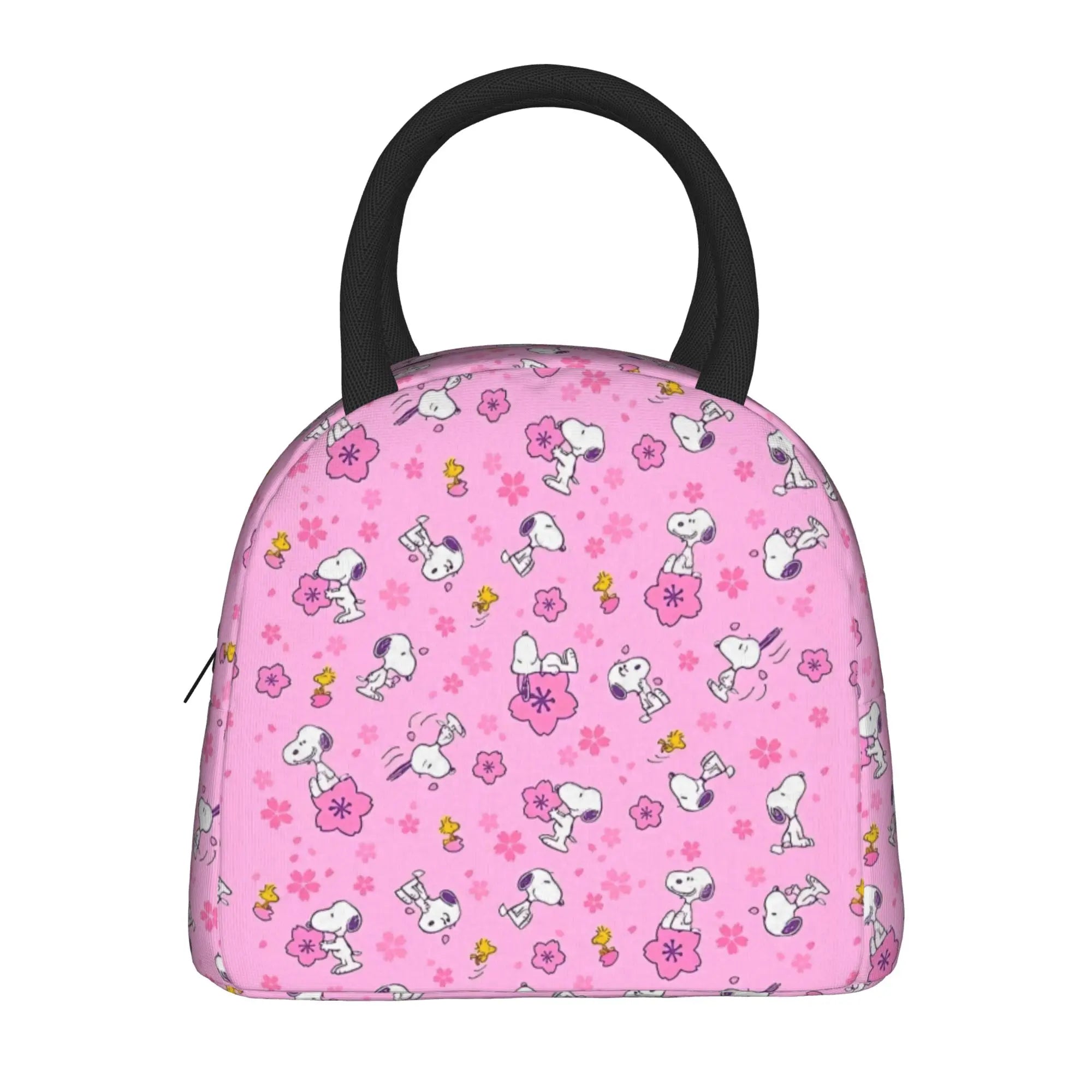 Snoopy Ice Cream Insulated Lunch Bag Cooler Bag Lunch Container Cartoon Leakproof Tote Lunch Box for Men Women Work  Picnic