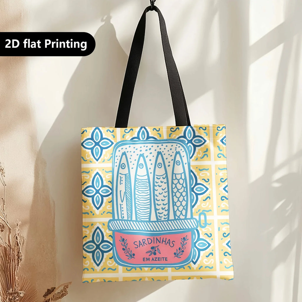 Sardine Tile Tote Bag