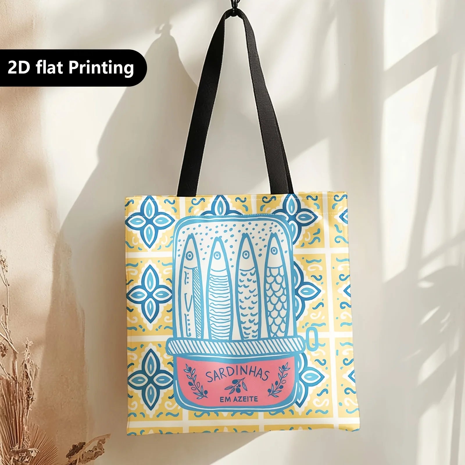 Sardine Tile Tote Bag