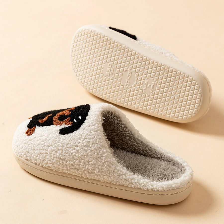 Women's Dachshund Dog Slippers — Cute Cartoon Indoor Comfort House Shoes