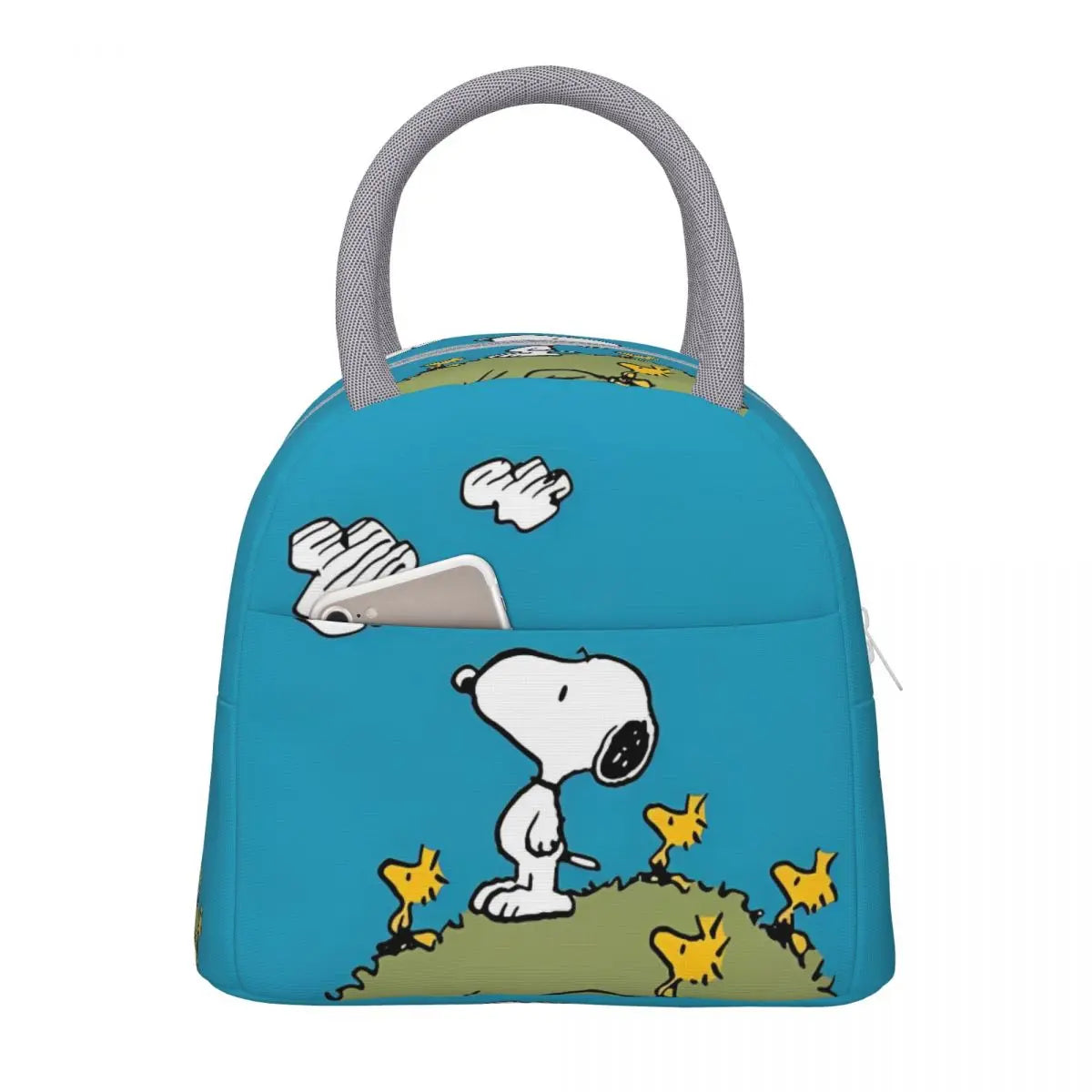 Snoopy Peanuts Insulated Lunch Bags Leakproof Meal Container Thermal Bag Lunch Box Tote School Travel Men Women
