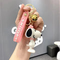 Snoopy Cute Doll Kawaii Trendy New Cartoon Schoolbag Charm Pendant Bag Jewelry Car Keychain Gift Christmas Creative Keychain