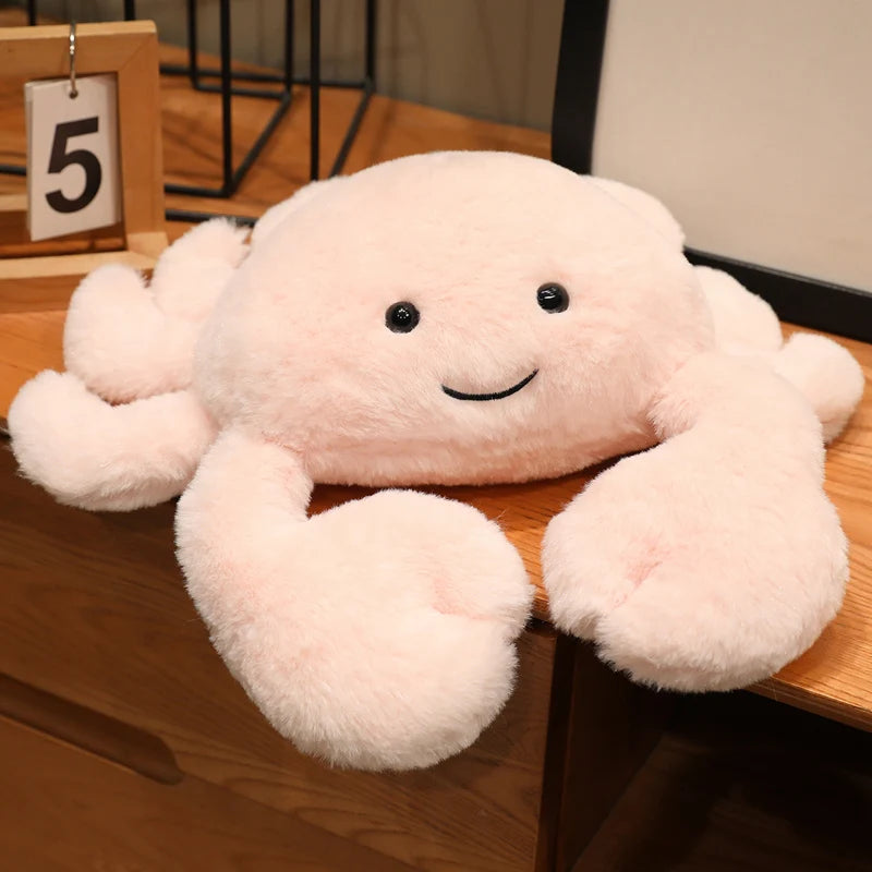 Precious Pastel Crab Plushie Toy